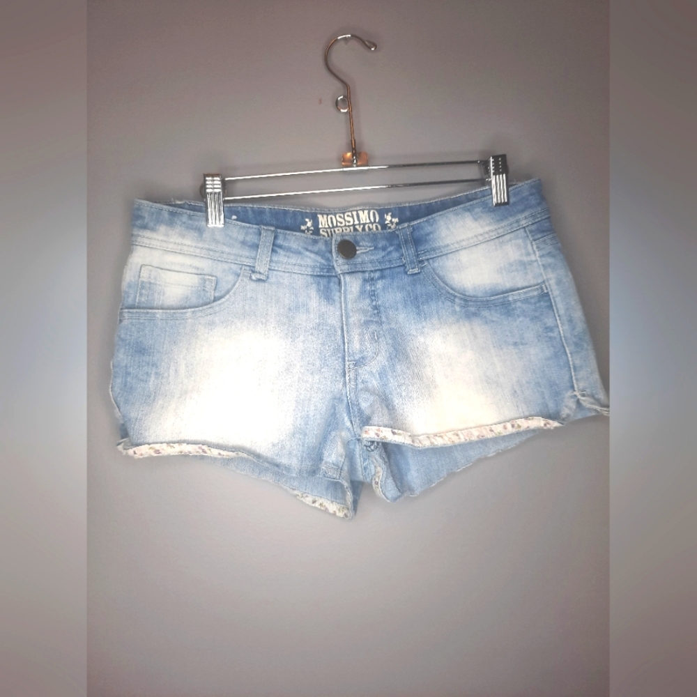 Mossimo Supply Co. Women's Faded Blue Jean Shorts